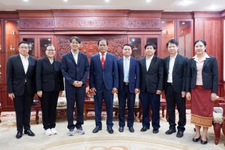 EXIM BANK หารือผู้ว่าการธนาคารแห่ง สปป.ลาว ส่งเสริมการค้าการลงทุนไทย-สปป.ลาว