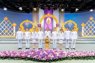 EXIM Thailand Records a Well-wishing TV Program on Her Majesty Queen Suthida’s Birthday