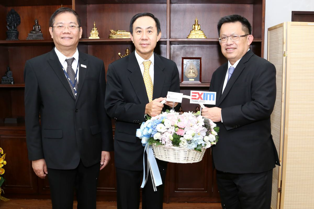 EXIM Thailand Congratulates New Permanent Secretary of Industry Ministry