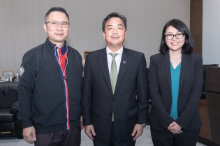 EXIM Thailand visits EXAT to Extend New Year 2024 Greetings