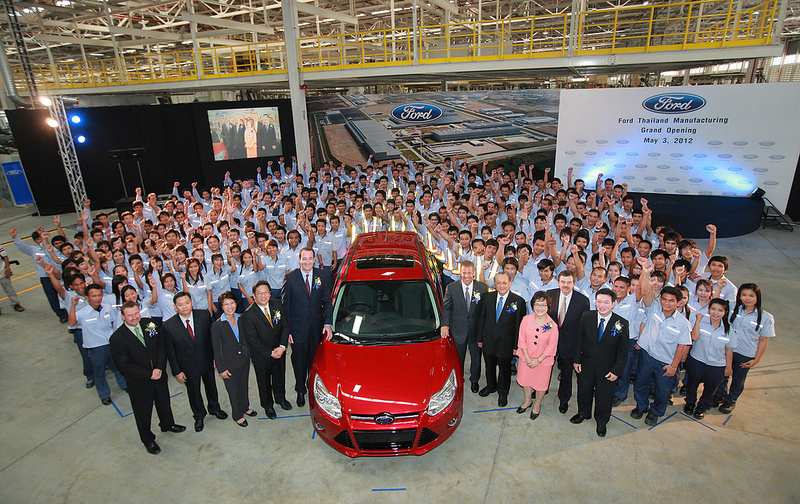 EXIM Thailand Congratulates Opening of Ford Thailand Manufacturing Facility in Rayong Province