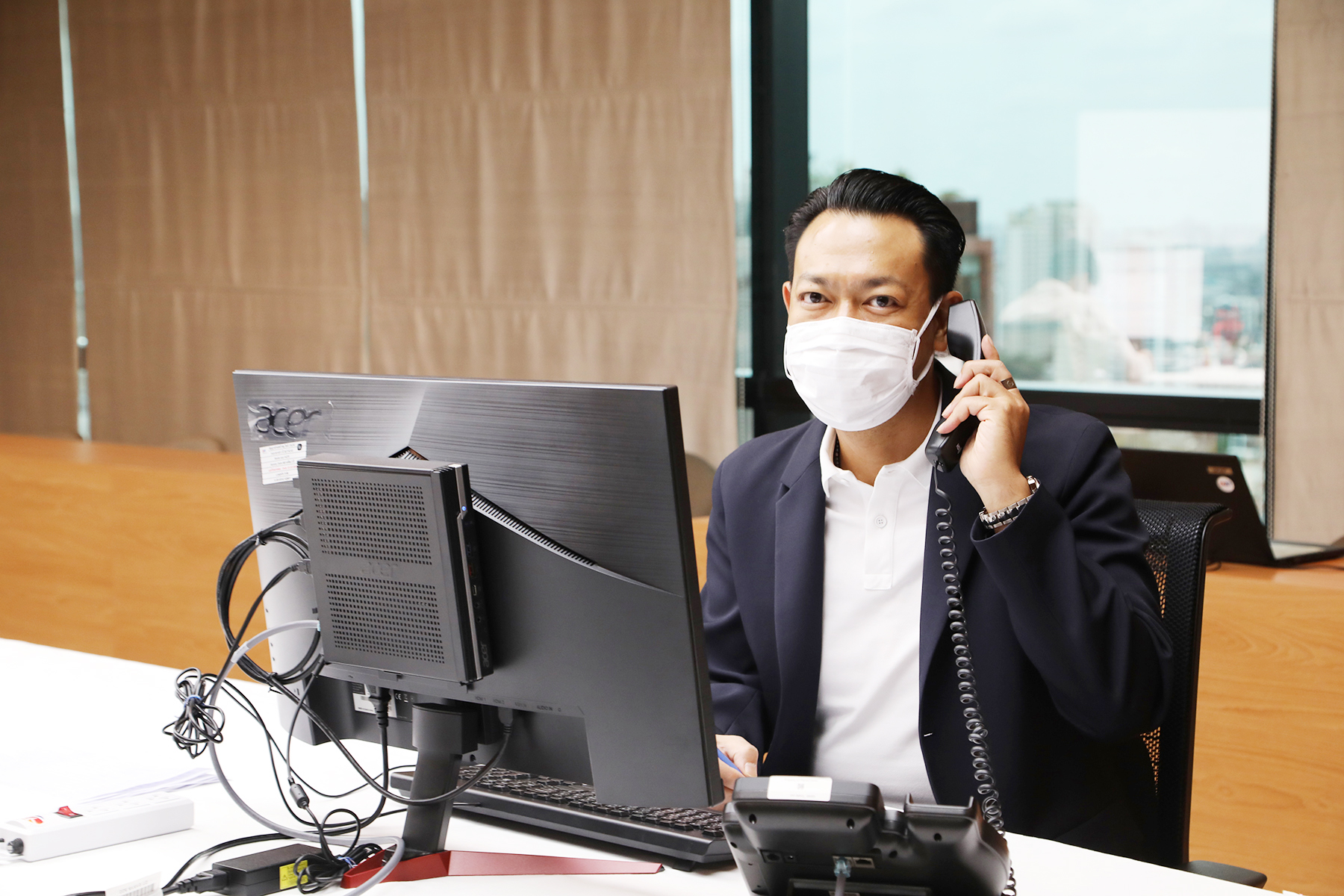 EXIM BANK ร่วมให้บริการ Call Center ศูนย์ประสานงานข้อมูล “หมอพร้อม”