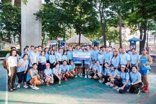 EXIM BANK จัดกิจกรรม City Run ส่งมอบเครื่องออกกำลังกายที่ซ่อมปรับปรุงแล้ว  และนมกล่องพร้อมดื่มให้แก่กรุงเทพมหานคร เพื่อสุขภาพคนในชุมชนพญาไทและใกล้เคียง