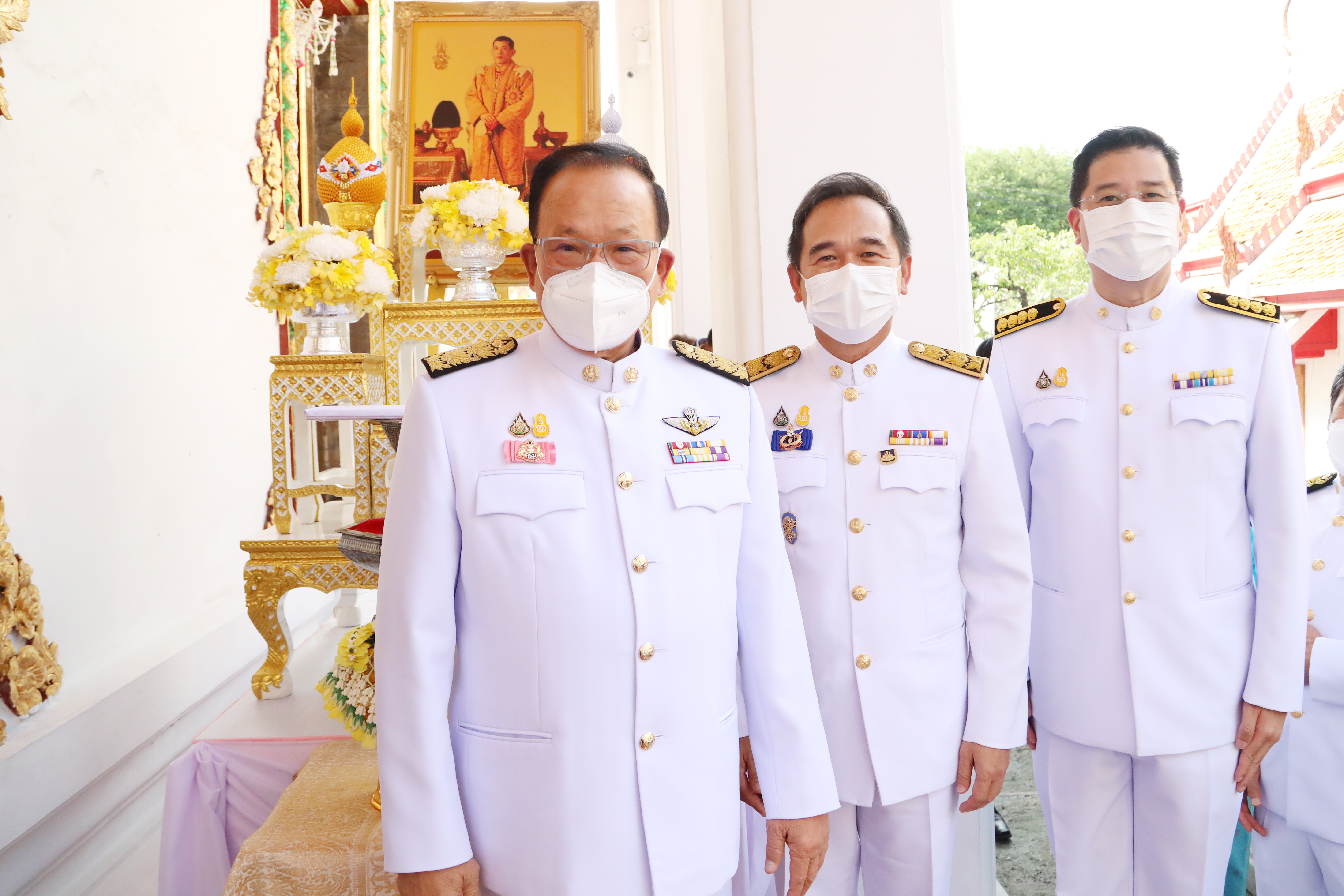 EXIM BANK ร่วมพิธีถวายผ้าพระกฐินพระราชทานกระทรวงการคลัง ประจำปี 2564