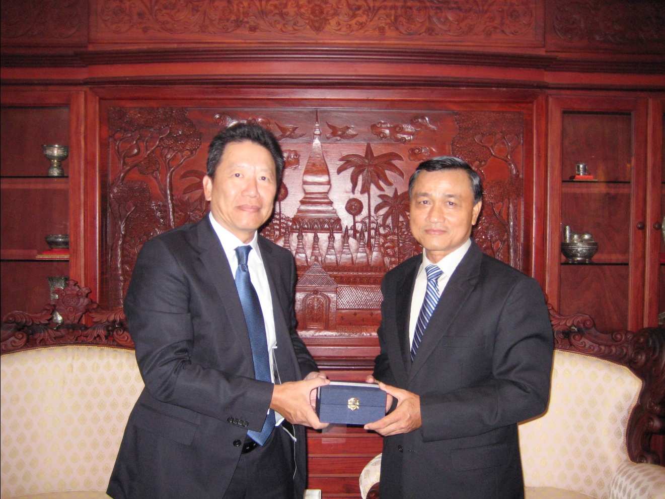 EXIM Thailand Visits Bank of the Lao PDR