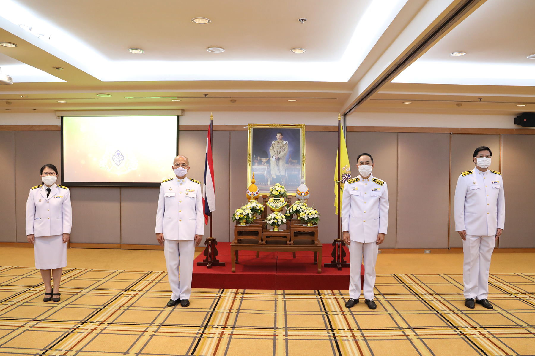 EXIM Thailand Holds Well-wishing Ceremony on Coronation Day 2020
