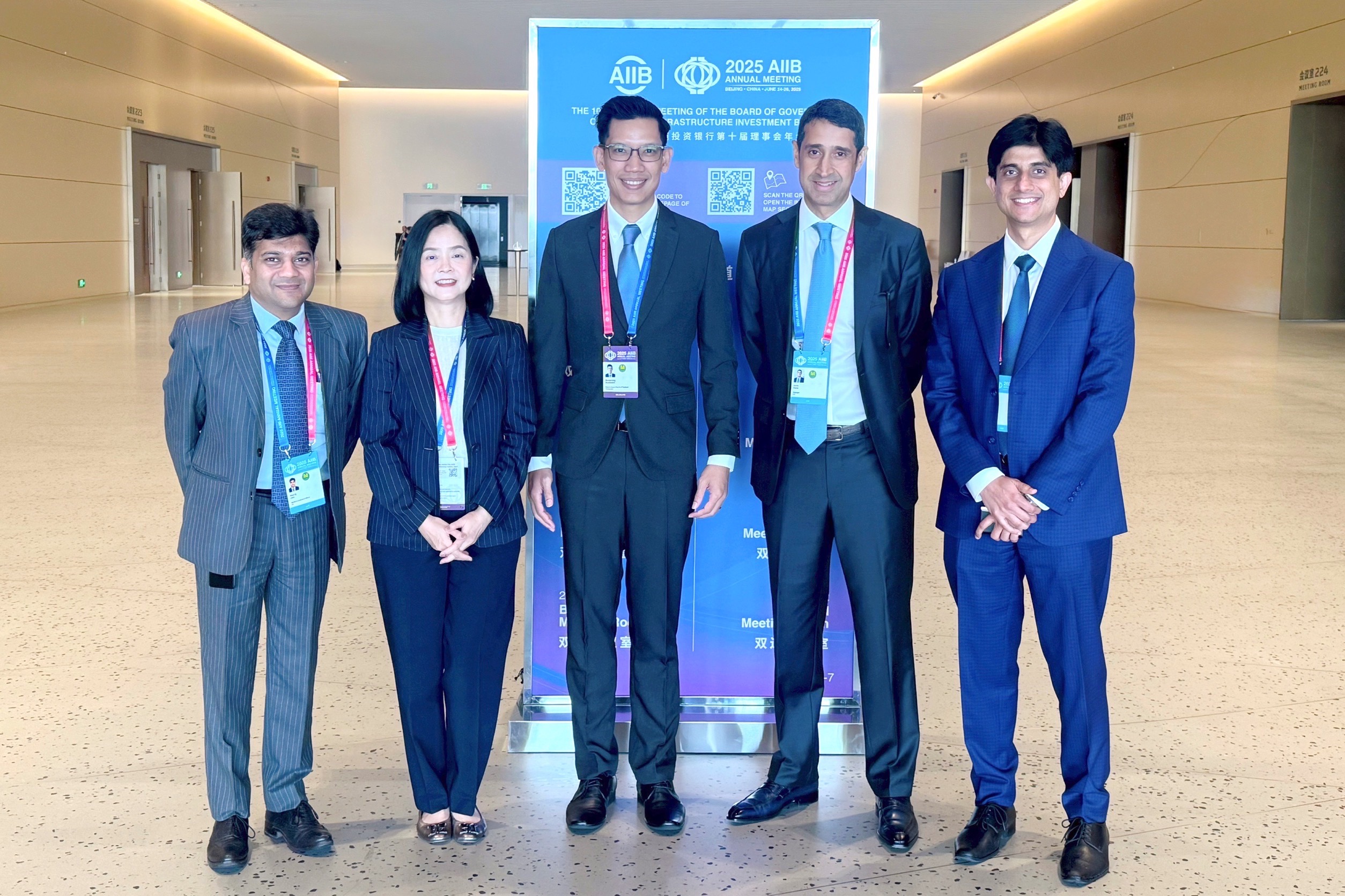 EXIM Thailand Attends the 10th Annual Meeting of the Asian Infrastructure Investment Bank