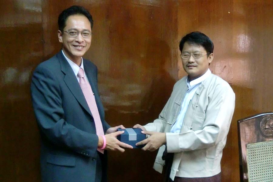 EXIM Thailand Visits Myanma Foreign Trade Bank