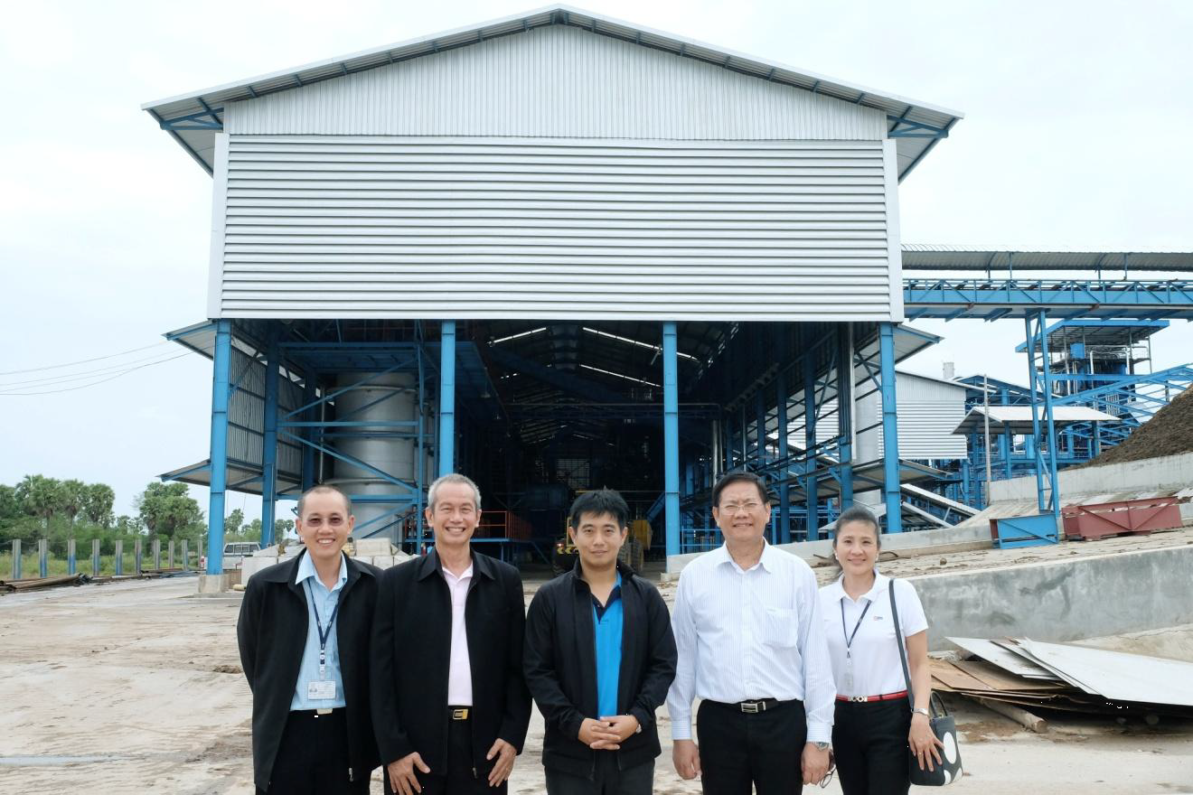 EXIM Thailand Visits Client’s Biomass Power Plant in Nakhon Si Thammarat