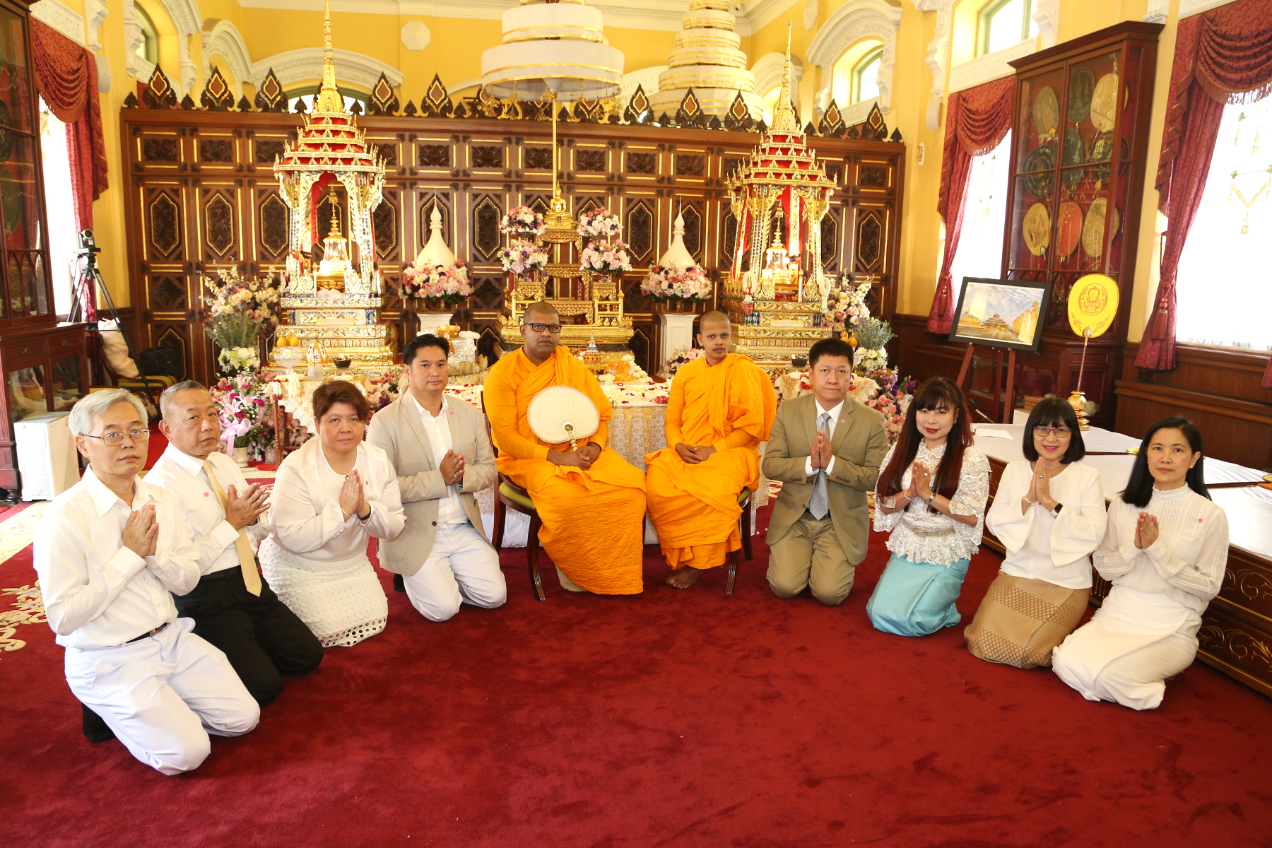 EXIM Thailand Co-hosts Ceremony to Pay Homage to the Hair Relics of the Lord Buddha from Sri Lanka on the Occasion of the King’s Coronation