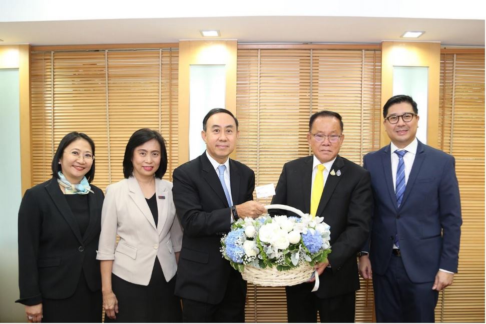 EXIM BANK ร่วมยินดีรัฐมนตรีช่วยว่าการกระทรวงการคลัง