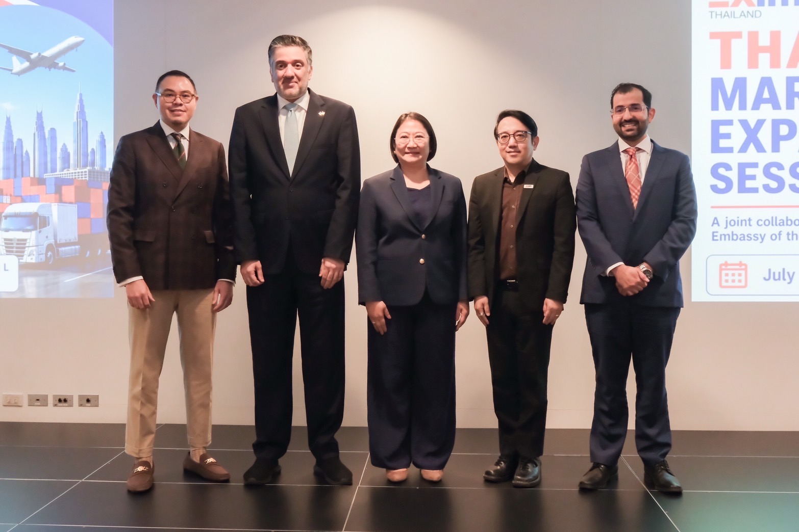 EXIM BANK จับมือพันธมิตรโลจิสติกส์ระดับโลกเชื่อมโยงโอกาสการค้า UAE สนับสนุนผู้ประกอบการไทยขยายตลาดสู่ตะวันออกกลาง