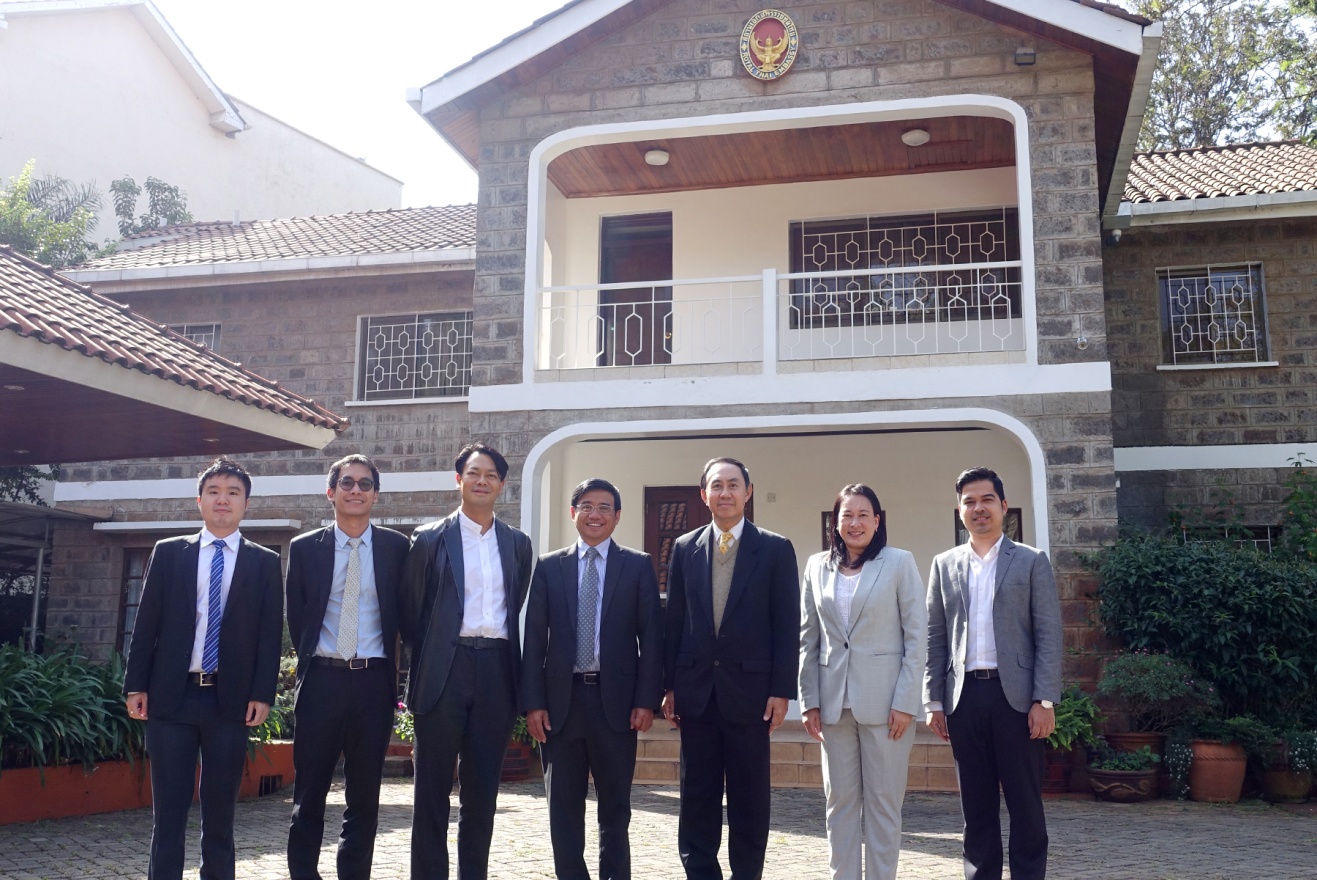 EXIM BANK เข้าเยี่ยมคารวะเอกอัครราชทูต ณ กรุงไนโรบี เคนยา
