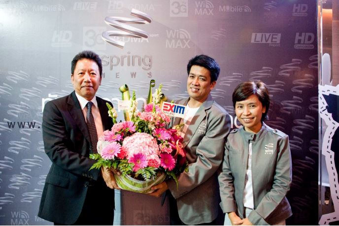 EXIM Thailand Congratulates Grand Opening of Spring News Cable-TV Station