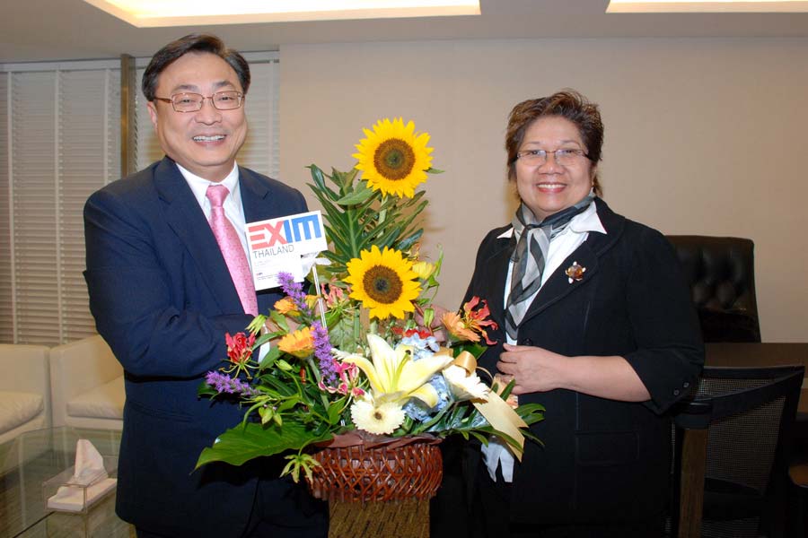 EXIM BANK แสดงความยินดีแก่ รมว. และ รมช. คลัง