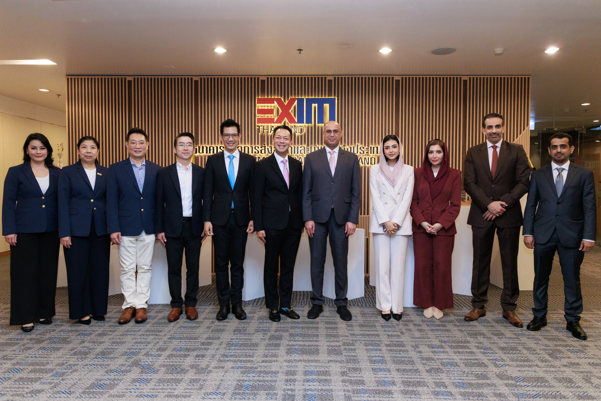 Dr. Benjarong Suwankiri, Senior Executive Vice President of Export-Import Bank of Thailand (EXIM Thailand), joined Mr. Saad bin Abdulaziz Al Khalab, Chief Executive Officer of the Saudi Export-Import