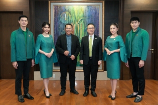 EXIM Thailand Visits BAAC to Extend New Year 2024 Greetings