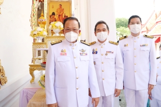 EXIM BANK ร่วมพิธีถวายผ้าพระกฐินพระราชทานกระทรวงการคลัง ประจำปี 2564
