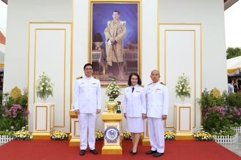 EXIM BANK ร่วมพิธีถวายผ้าพระกฐินพระราชทานกระทรวงการคลัง ประจำปี 2562