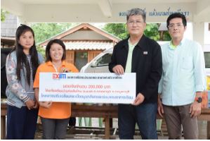 EXIM Thailand Supports Building and Roof Maintenance Project to Bantungseaton School in Kanchanaburi