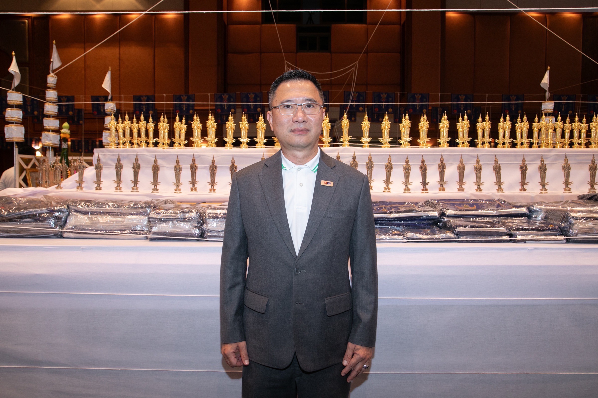 EXIM Thailand Attends Consecration Ceremony of Thep Phra Klang  on the Ministry of Finance’s 150th Anniversary