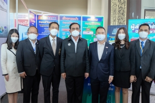 นายกรัฐมนตรีเยี่ยมชมบูท EXIM BANK ในงาน FTI Expo 2022 ขับเคลื่อนเศรษฐกิจ Bio-Circular-Green และเพิ่มมูลค่าเศรษฐกิจเชิงสร้างสรรค์