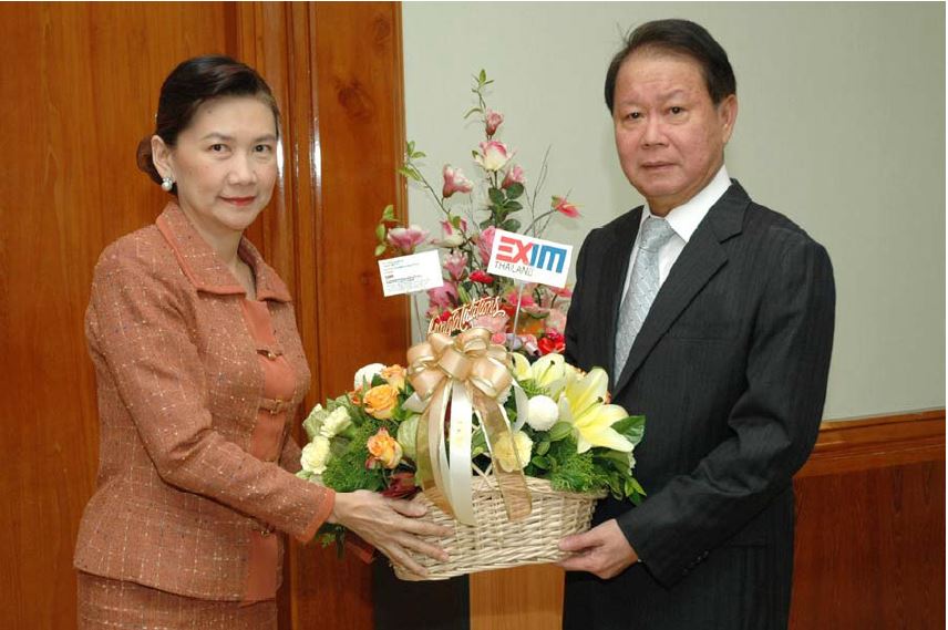 EXIM BANK แสดงความยินดีแก่อธิบดีกรมศุลกากร