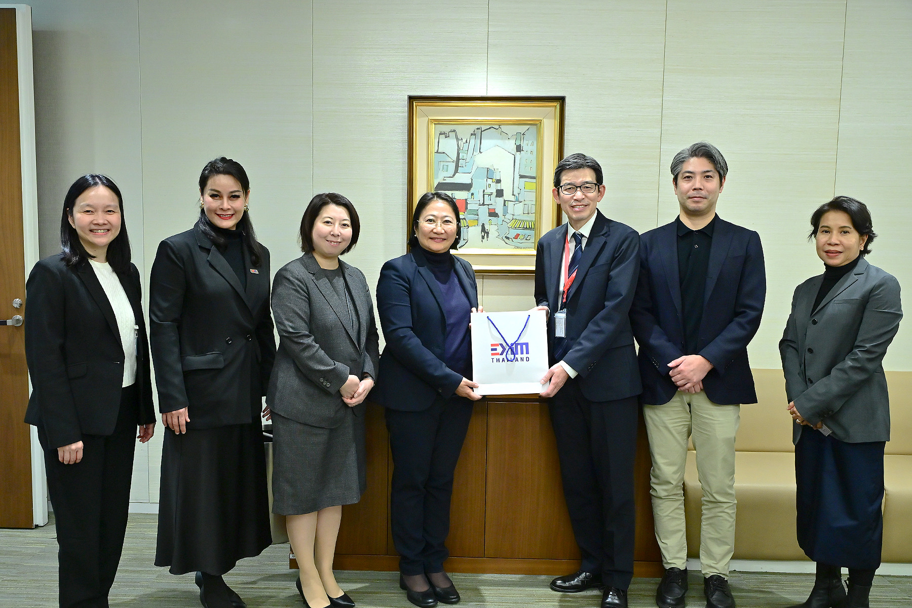 EXIM BANK พบปะหารือบริษัทมิตซูบิชิ ยูเอฟเจ มอร์แกน สแตนลีย์ ซีเคียวริตีส์ จำกัด