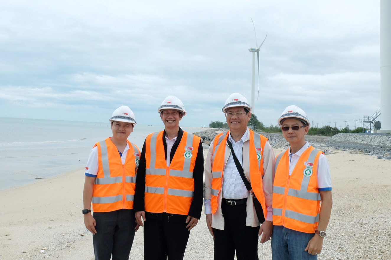 EXIM Thailand Visits Client’s Wind Power Plant Project in Nakhon Si Thammarat