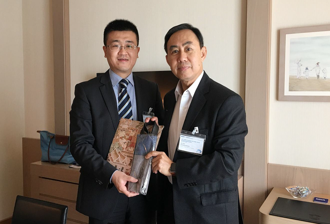 EXIM Thailand and Sinosure Discuss Ways to Promote International Trade and Investment Insurance for Thai and Chinese Entrepreneurs