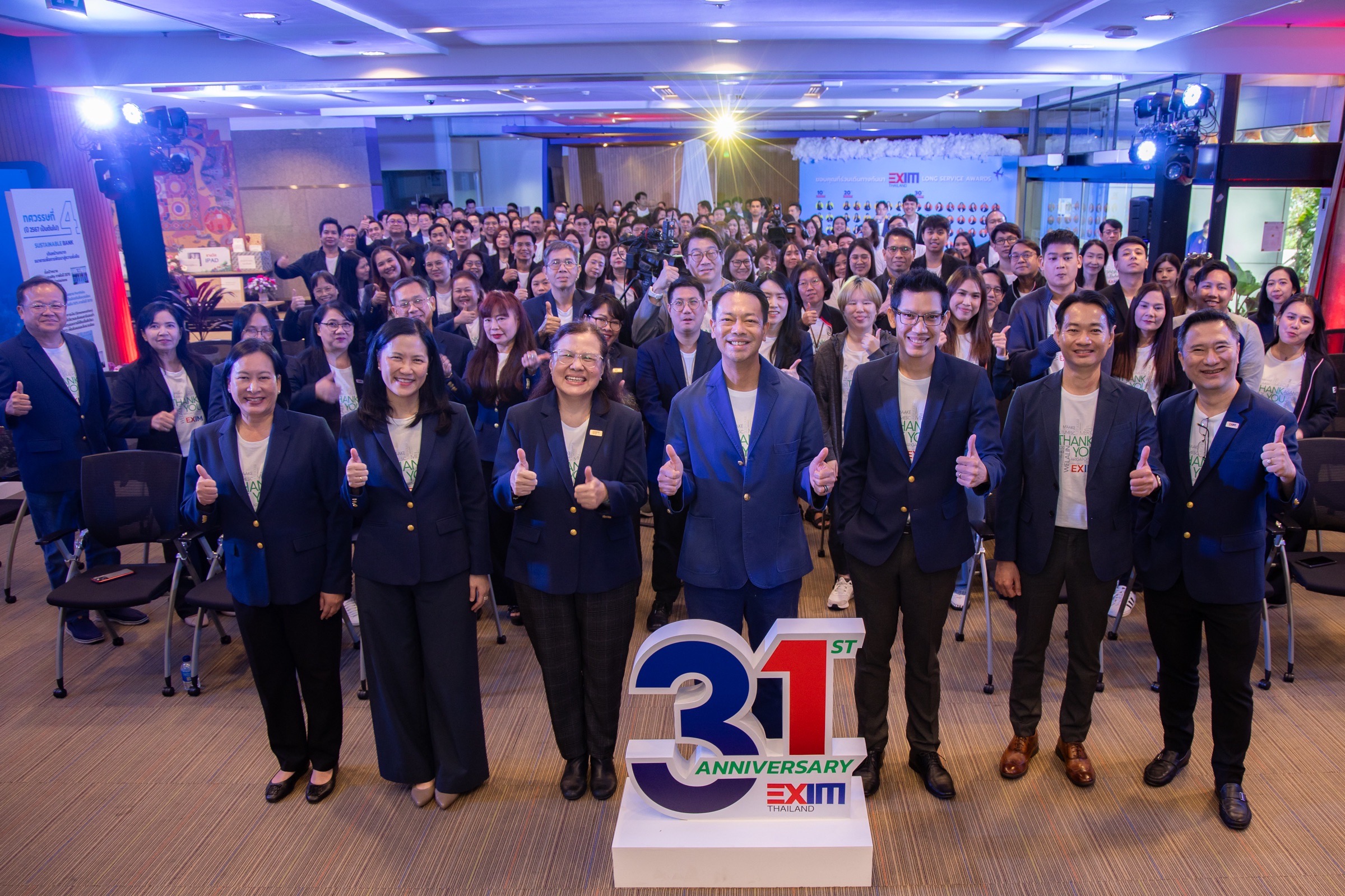 EXIM Thailand Holds Town Hall Meeting to Boost Employee Morale and Drive Sustainable Development Goals