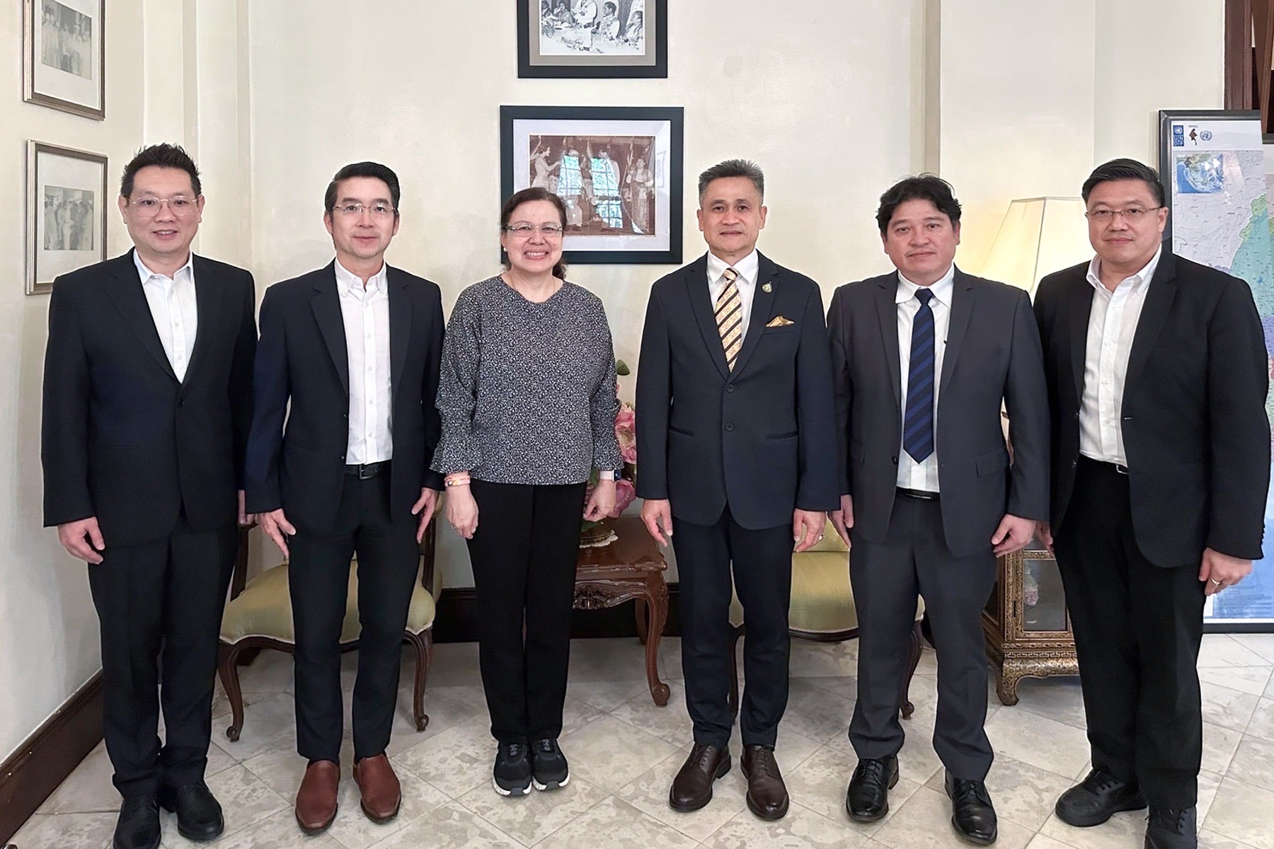 EXIM Thailand Visits Ambassador of Thailand to Myanmar in Yangon  and TTPMC Gas-fired Combined Cycle Power Project in Myanmar