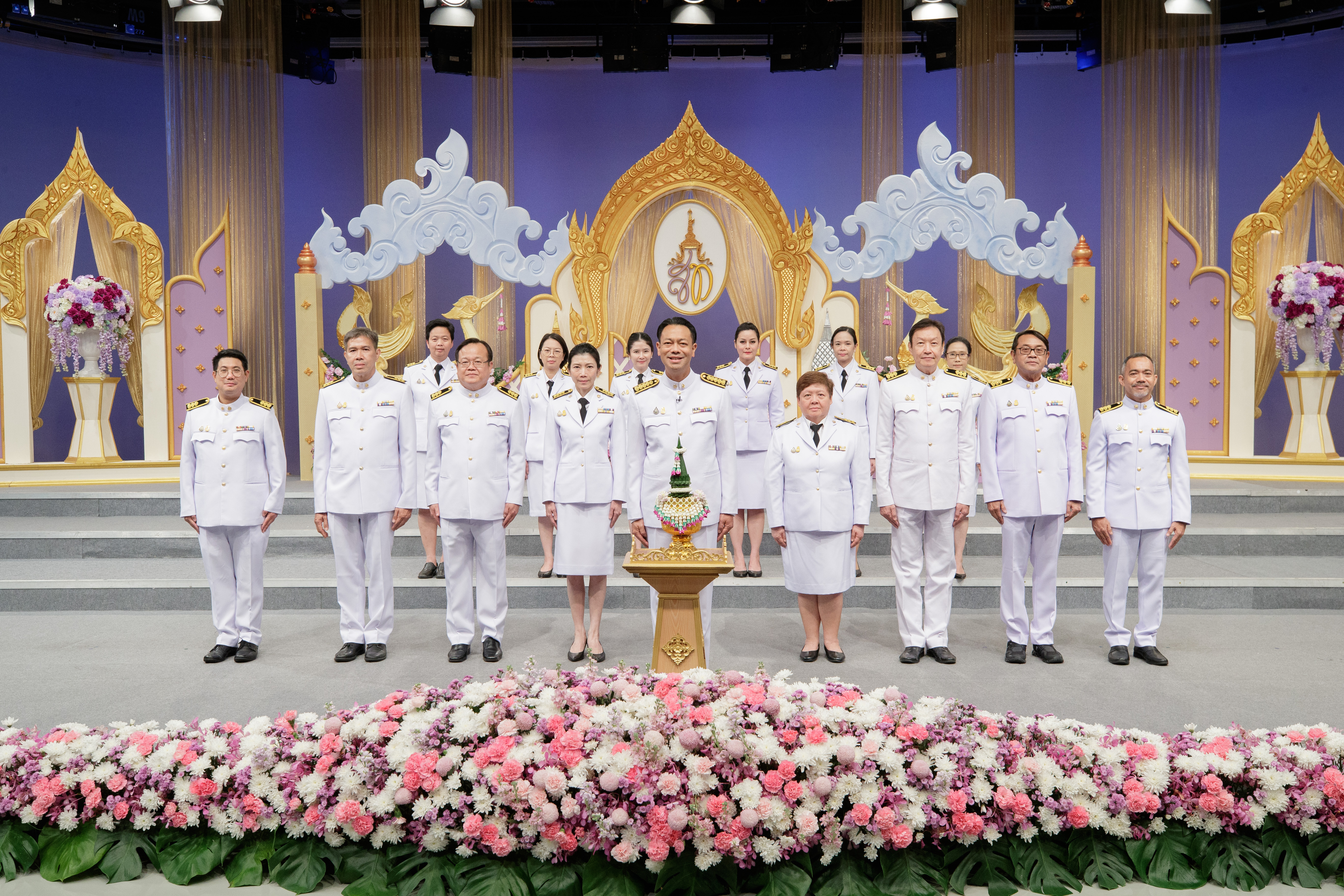 EXIM Thailand Records a Well-wishing TV Program on Her Majesty Queen Suthida’s Birthday