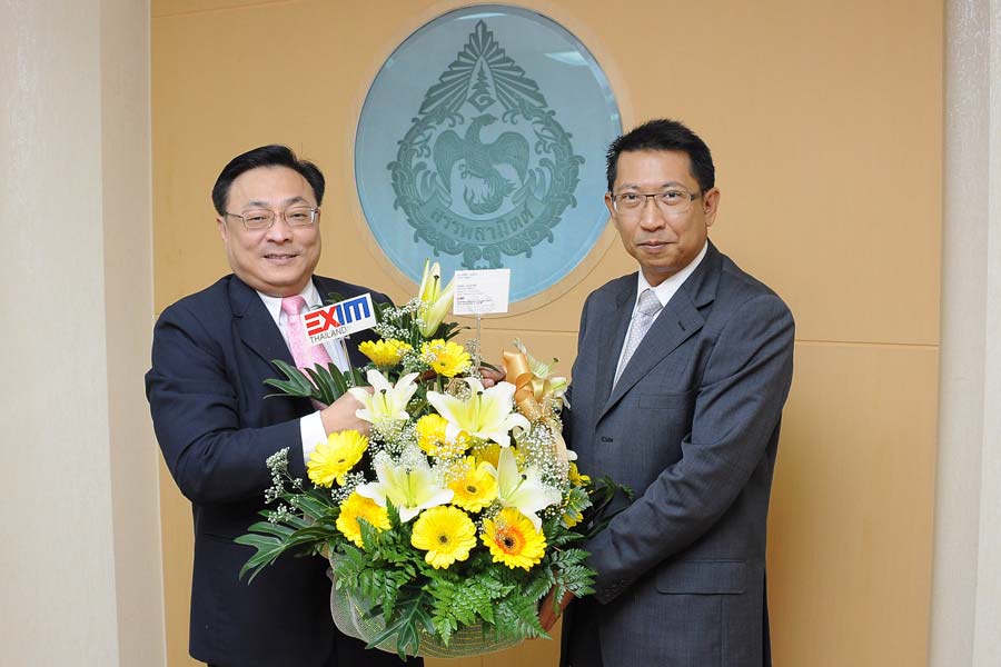 EXIM BANK แสดงความยินดีกับอธิบดีกรมสรรพสามิต