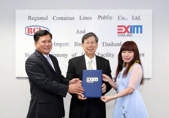 EXIM Thailand Extends Merchant Marine Financing to RCL to Enhance Competitiveness of Thai Container Shipping Industry