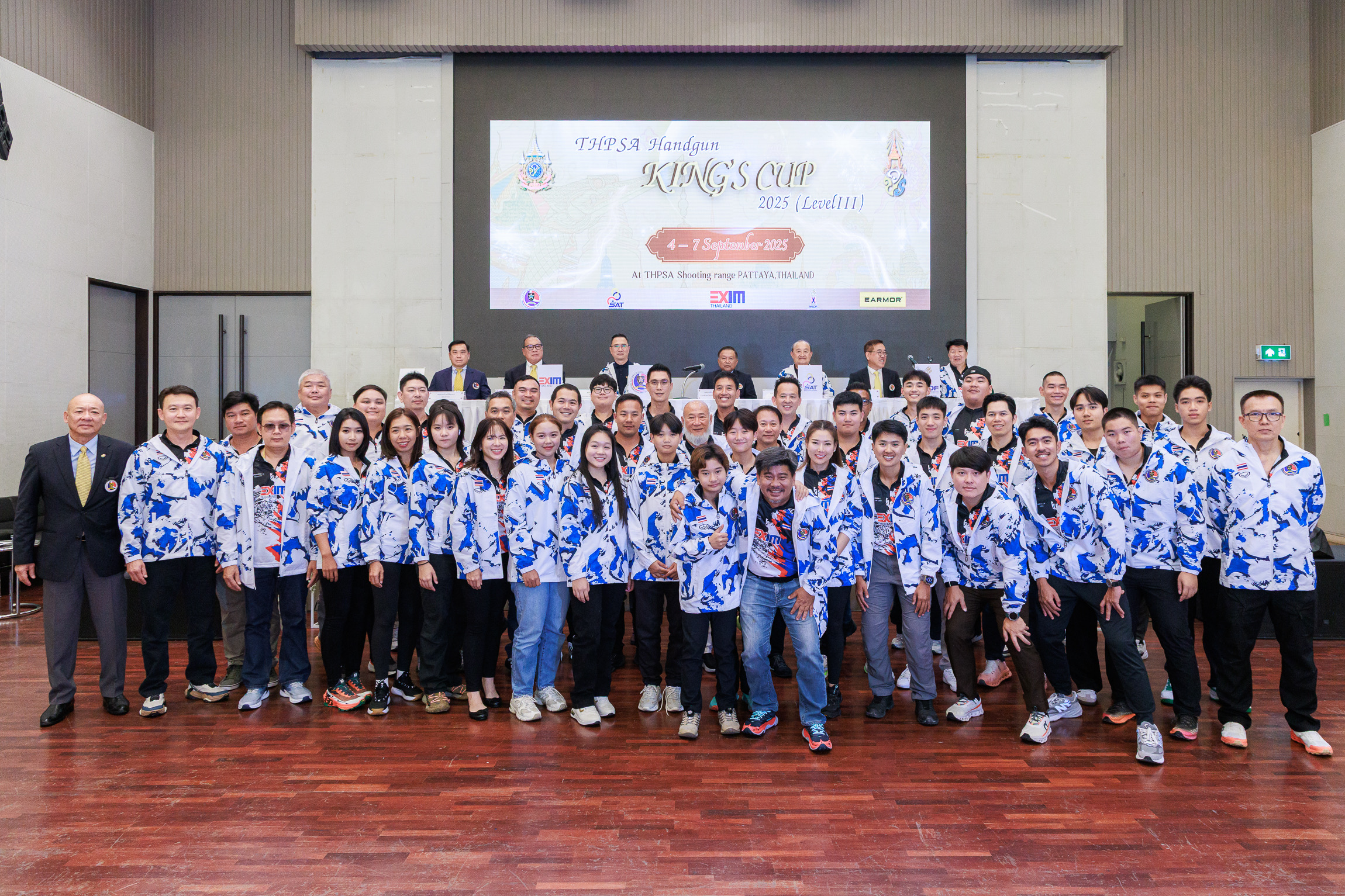 EXIM BANK ร่วมสนับสนุนการแข่งขันยิงปืนรณยุทธ ชิงถ้วยพระราชทานฯ จัดโดยสมาคมกีฬายิงปืนรณยุทธแห่งประเทศไทย