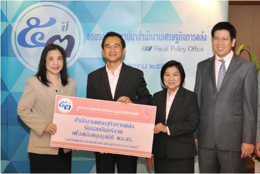 EXIM Thailand Congratulates 53rd Anniversary of the Fiscal Policy Office