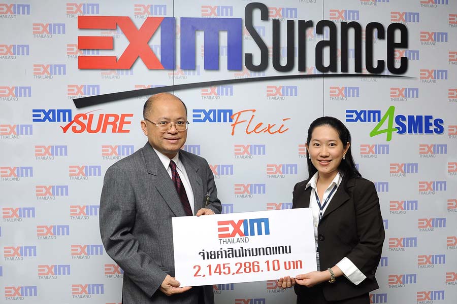 EXIM BANK จ่ายค่าสินไหมทดแทนให้แก่บิวตี้เจมส์ แฟคตอรี่