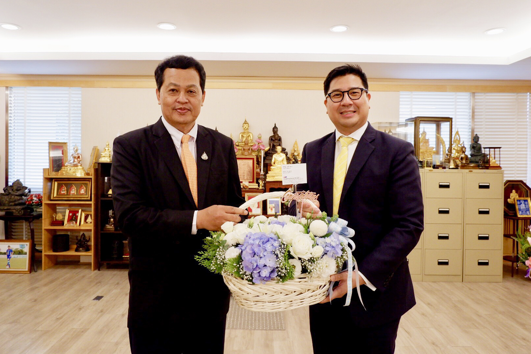 EXIM BANK ร่วมยินดีอธิบดีกรมธนารักษ์