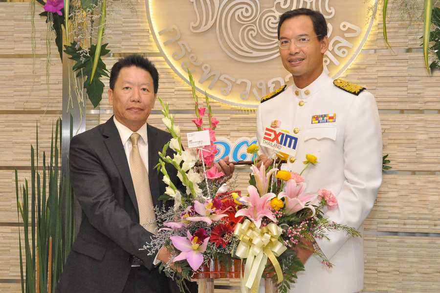 EXIM Thailand Congratulates Finance Ministry on 136th Anniversary