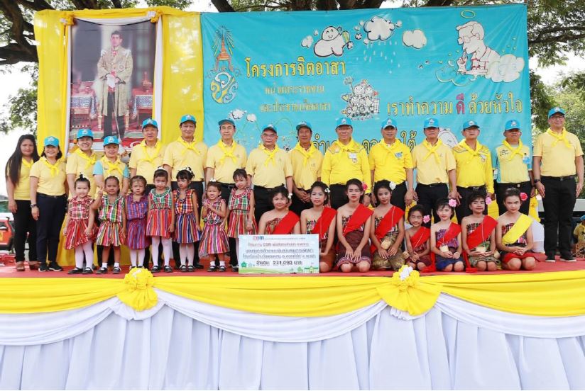 EXIM Thailand Provides Scholarships and Financial Support for School Building Improvement and Teaching Equipment Procurement at Wangkhondang School, Phayao Province