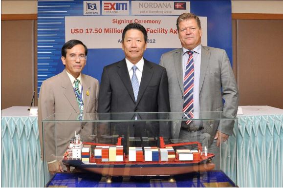 EXIM Thailand Lends to Thaiden Maritime in Support of Government’s Merchant Marine Promotion Policy