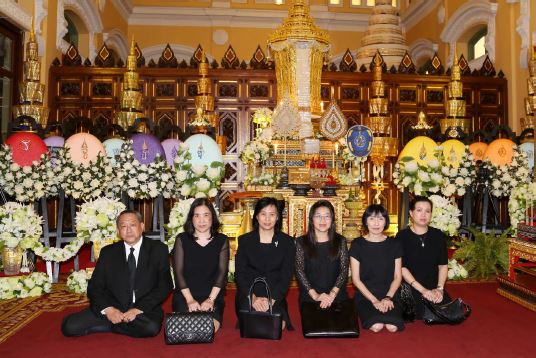 EXIM BANK ร่วมกับกระทรวงการคลังเป็นเจ้าภาพสวดพระอภิธรรมพระศพสมเด็จพระญาณสังวร สมเด็จพระสังฆราช สกลมหาสังฆปริณายก