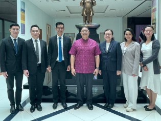 EXIM BANK พบปะหารือเอกอัครราชทูต ณ สิงคโปร์ Swiss Re และ Guy Carpenter  ส่งเสริมการค้าการลงทุนและทิศทางธุรกิจประกันการส่งออก