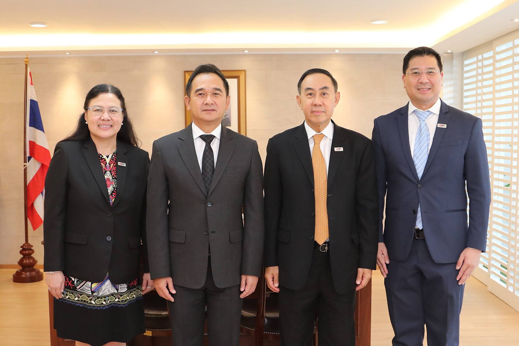 EXIM Thailand Congratulates Permanent Secretary of Ministry of Finance