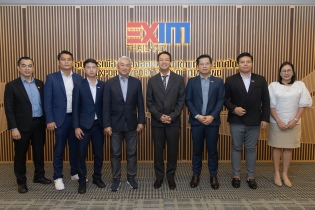 EXIM BANK พบปะหารือธนาคารพัฒนาลาว ส่งเสริมการค้าการลงทุนไทย-สปป.ลาว