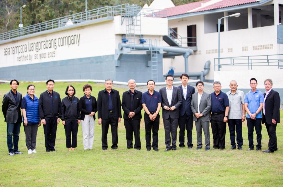 Finance Minister, EXIM Thailand Executives and Thai Media Visit Asia Nampapa Luang Prabang Co., Ltd.