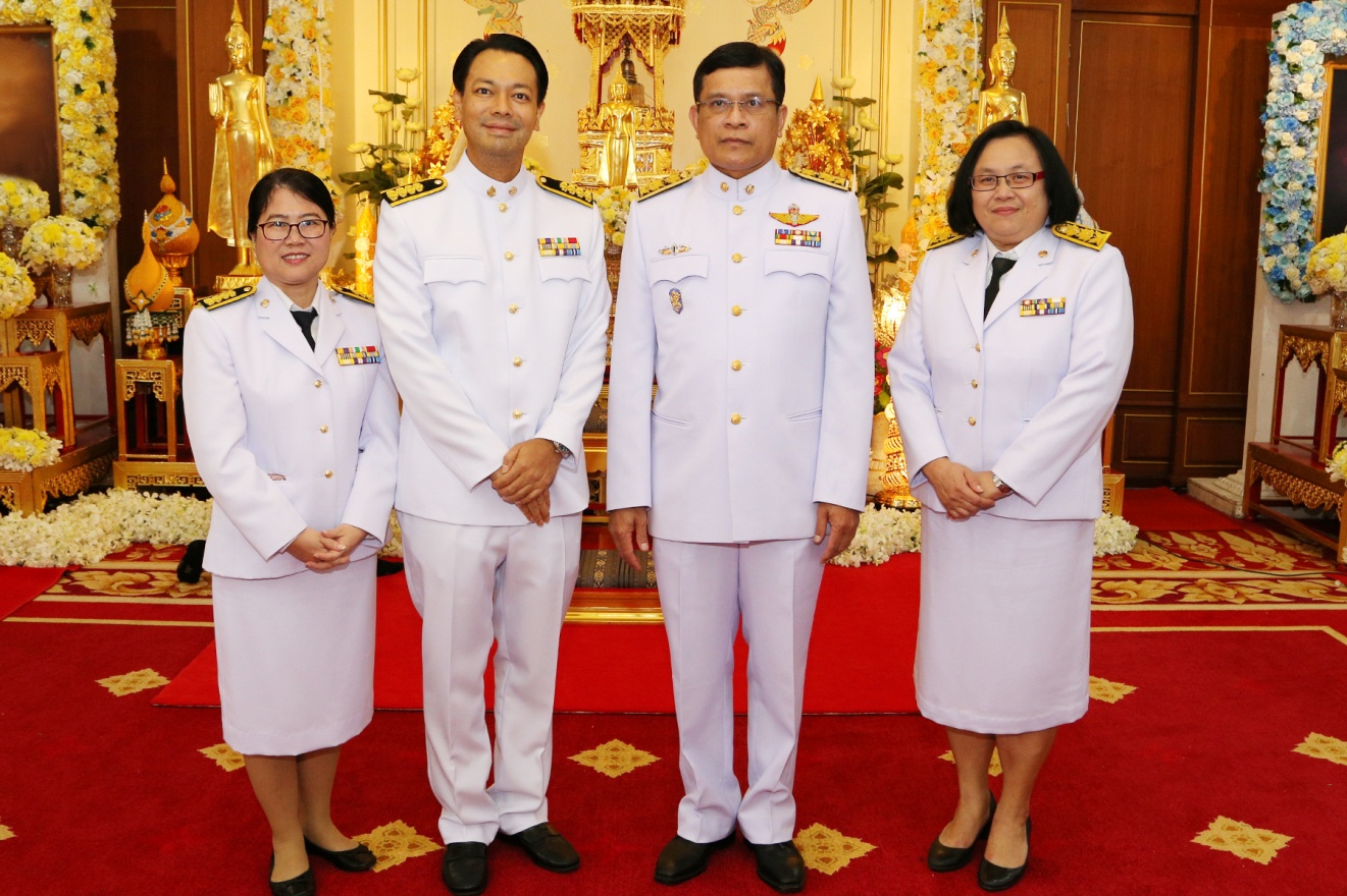 EXIM BANK ร่วมพิธีถวายผ้าพระกฐินพระราชทานกระทรวงการคลัง ประจำปี 2561