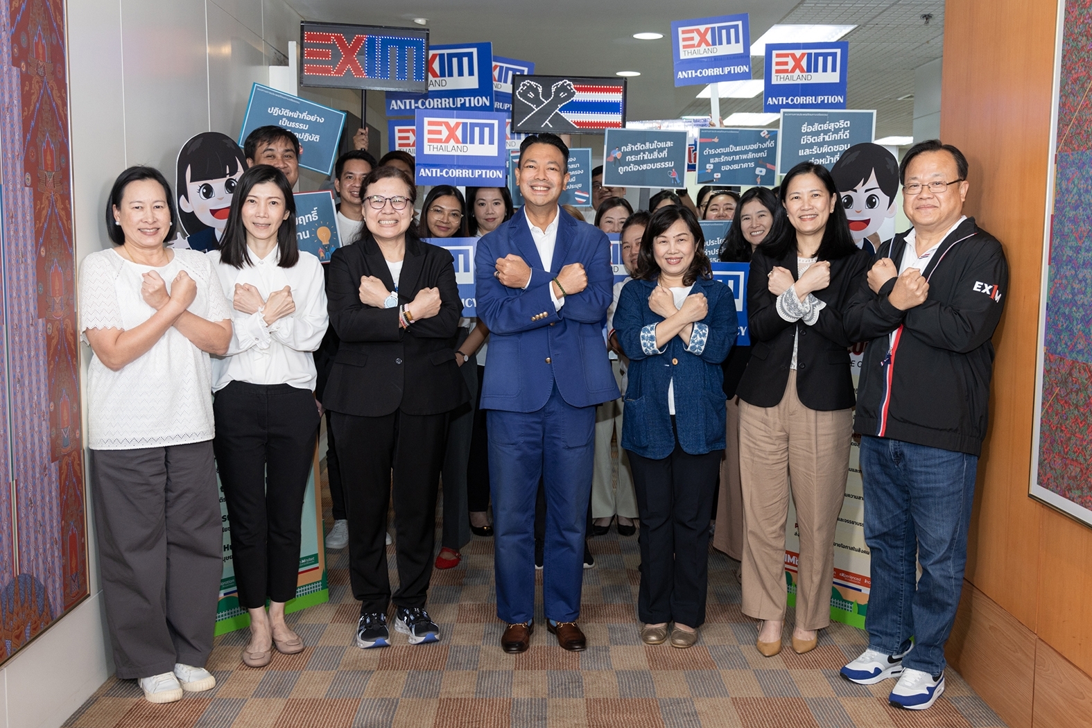 EXIM Thailand Organizes Anti-corruption Campaign