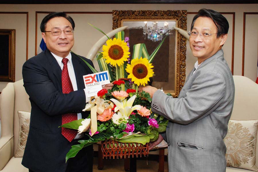 EXIM Thailand Congratulates New Finance Minister and Deputy Finance Minister
